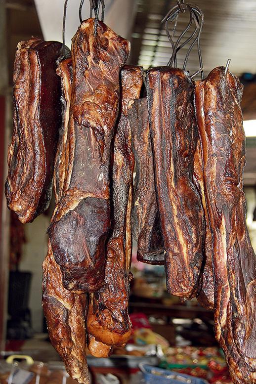 贵州腊肉制作的全过程 看的口水都流出来了