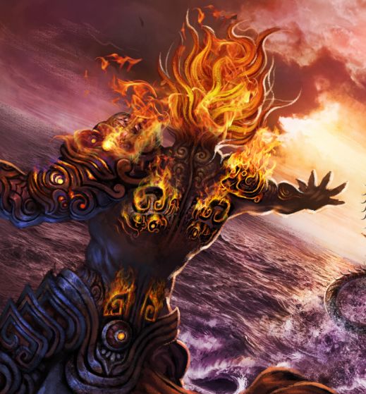 帝王,上古巫族的大巫,以火施化,号赤帝,后尊为火神,水火之神,南海神