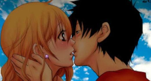 路飞和娜美合体超暖心发放狗粮啦