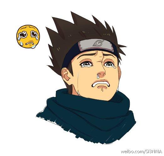 木叶丸这鼻涕眼泪横流的样子也真是可怜,为了模仿到位也是费尽了心思.