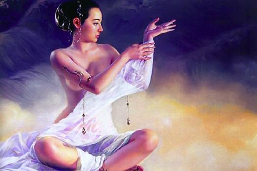 旅美女画家吕佳女性人体油画作品精选