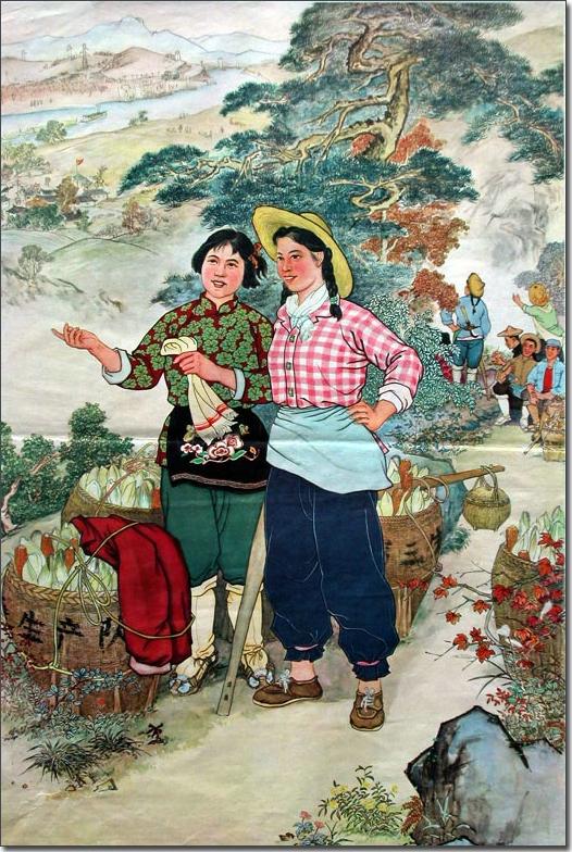 新中国年画上的工农兵形象|年画|计划生育|郁风_新浪新闻