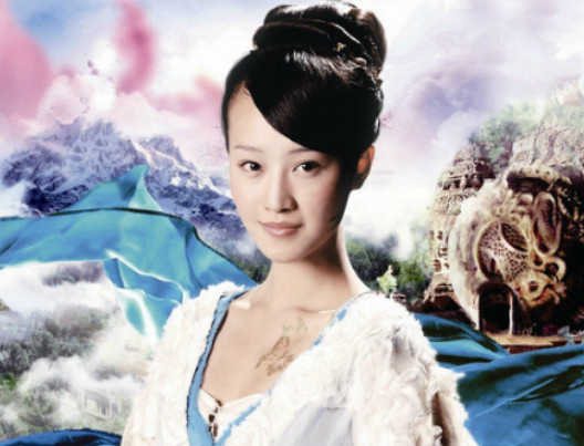 第九:蓝盈莹饰演海棠,真正的小家碧玉来了,长相很温柔,在剧中也是一位