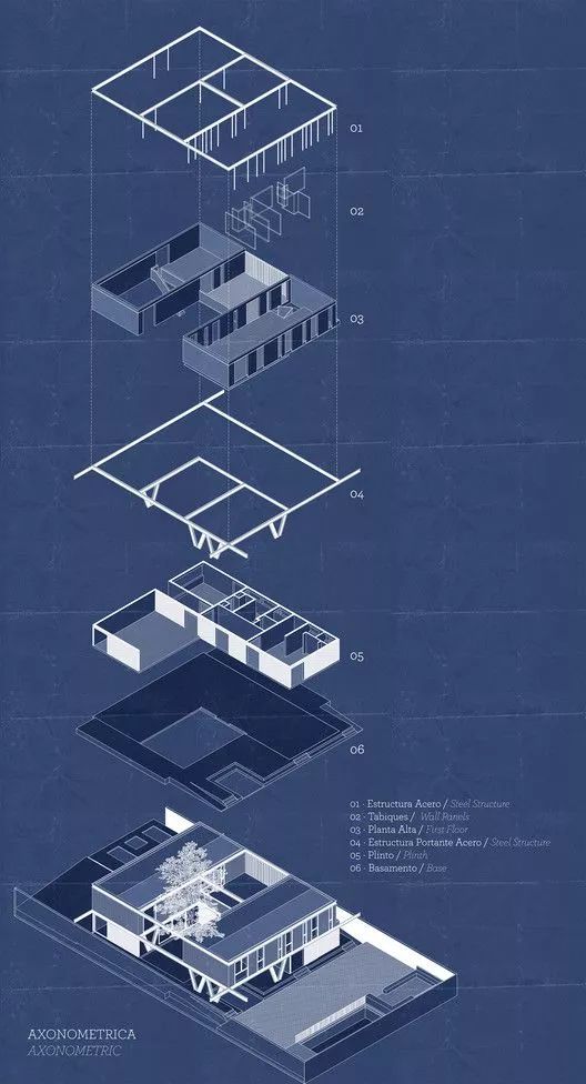 45張建築分層圖解再酷不過爆炸圖