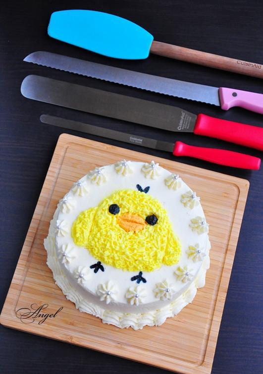 超受欢迎又寓意鸡吉祥如意的鸡年戚风奶油蛋糕