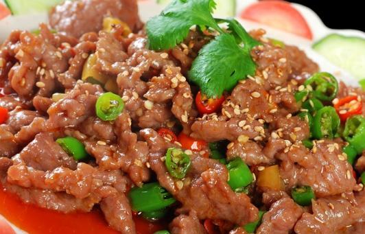 美食牛肉,鲜椒牛肉,好吃营养高