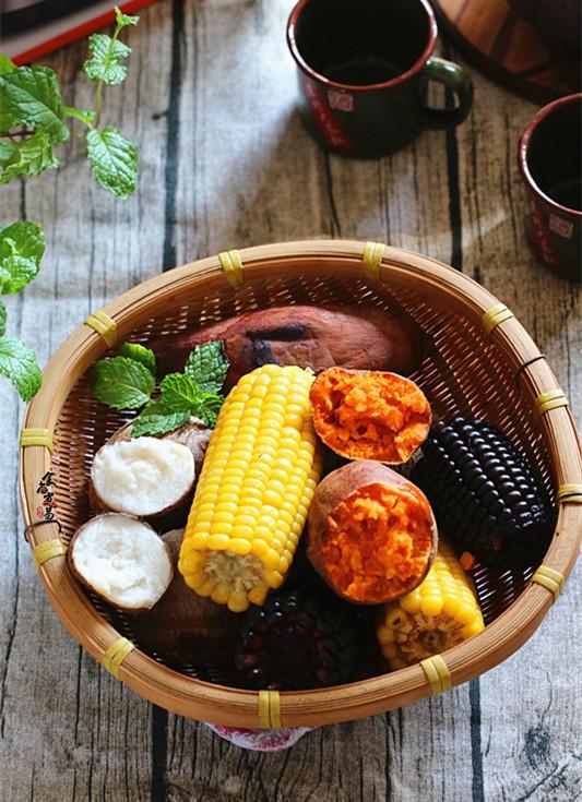 红薯玉米这样做,味道太好了,原汁原味清清爽爽,可以当饭吃!