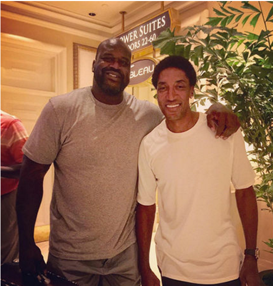 和奥尼尔合影什么体验科比像小弟何炅像笑话只有他能压住