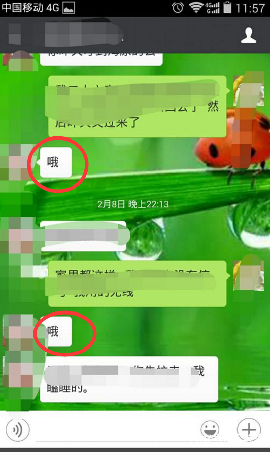 如果你喜欢的人微信只回复"哦,恩"时,你会怎么办?