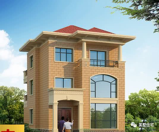 23套开间10米小别墅,每套都有亮点,小宅基地照样要大气!