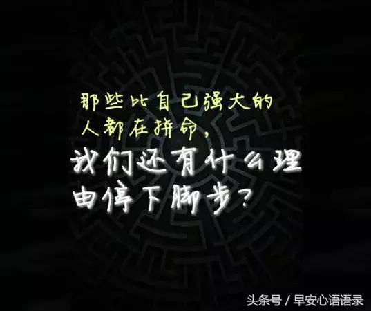 早安励志精辟语录人生哲理经典感悟短句