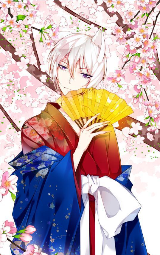 《元气少女缘结神》漫友们有没有很想男神狐妖巴卫呀 嘻嘻