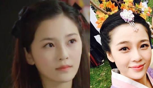 同年的《武神赵子龙》,可以看出赵韩樱子鼻子的形状已经跟以前完全不