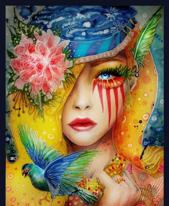 大师级水彩作品孩子绘画学习进阶参考1108