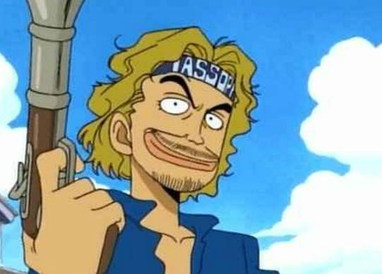 耶稣布:是草帽一伙中乌索普的亲爹,在乌索普很小的时候就因为红发的