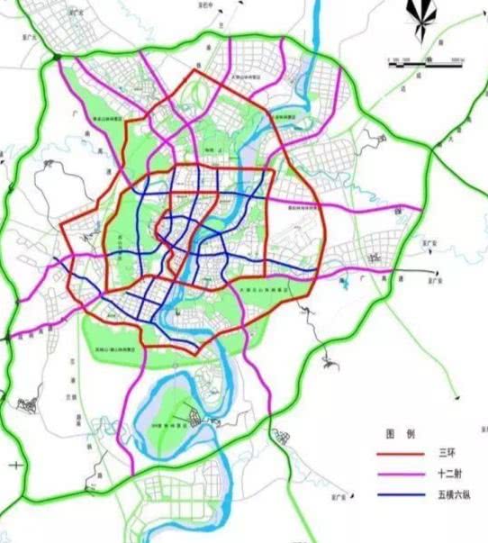 南充将建设"三环路"!规划图已经出炉,将经过这些地方