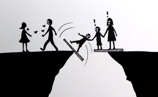 一组漫画映射出了家庭破裂的本质看完能懂的都应该更多被关爱