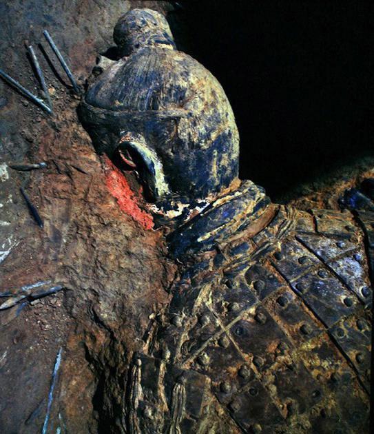 10张老照片直击刚出土时的秦始皇兵马俑犹如真人一般