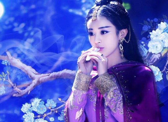 十二星座穿越到古代会是哪一位紫衣女子,白羊