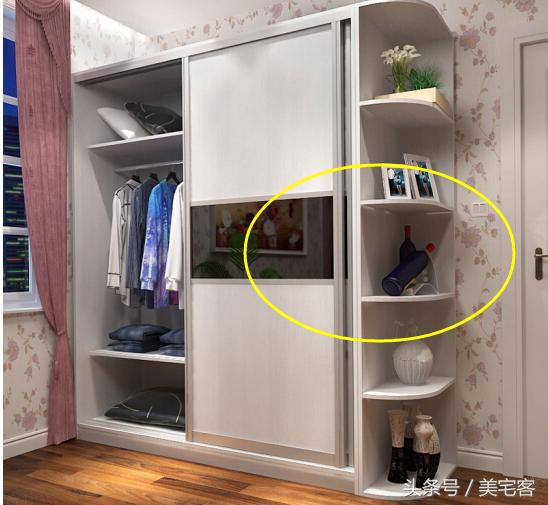 衣柜装修万万不要装半圆角,我家当初不听劝,住久才知是个坑