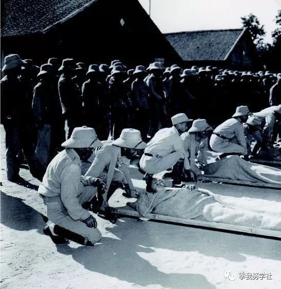 在印度兰姆伽的中国兵,勤加训练锋芒露