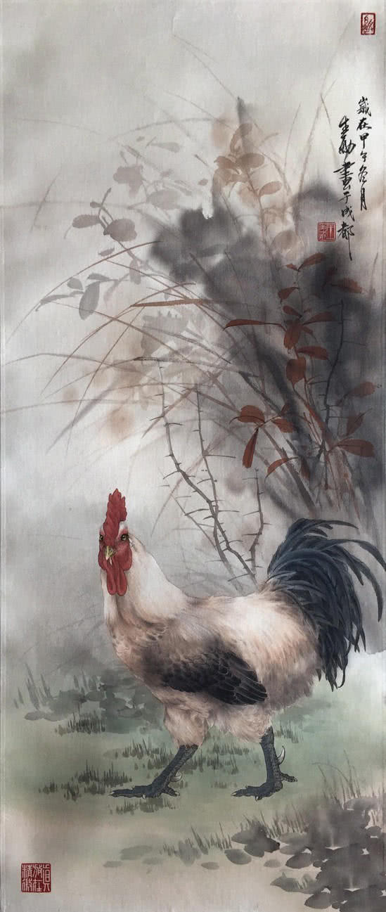 工笔走兽画家王申勇作品!