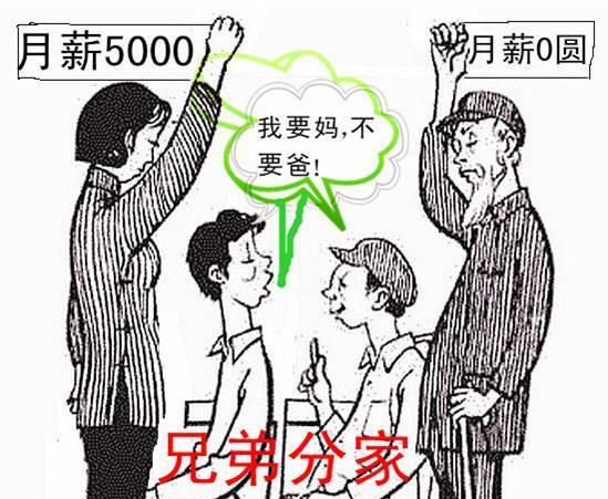 故事:两兄弟分家