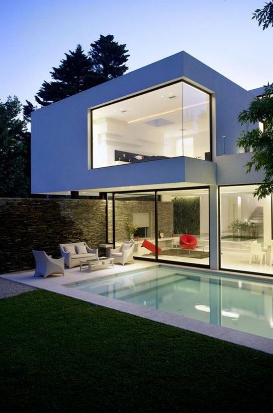 听说别墅和落地窗更配真是打开了新世界的大门