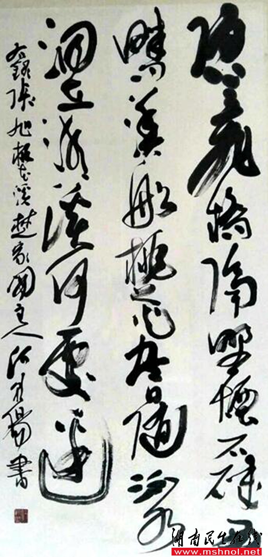 闲情逸趣品书法--记诗人书法家何朝阳