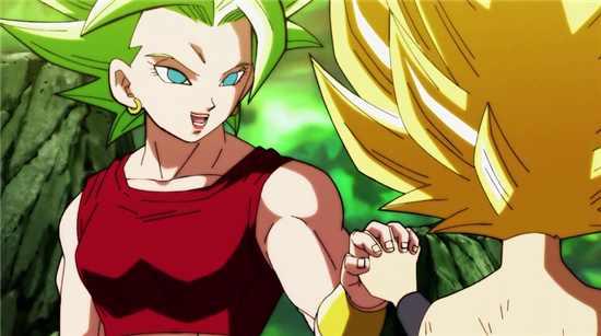 龙珠超114集合体战士开芙拉登场超赛神孙悟空无还手之力