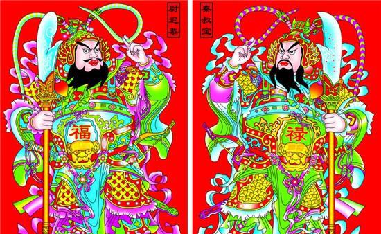 经常看到门神,你知道门神里有哪些历史人物么?