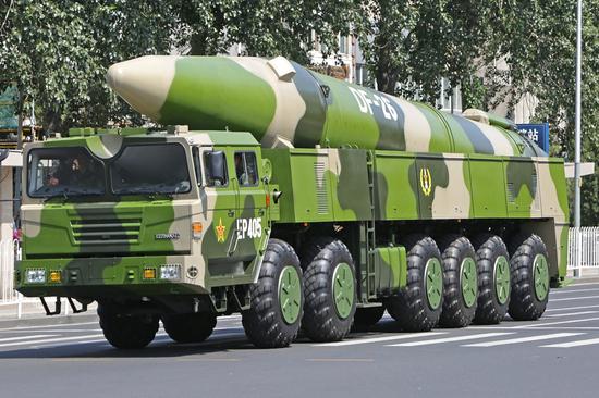 新年刚过10枚东风系列导弹齐射这份豪华大礼送给谁