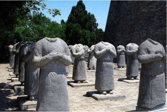 武则天|乾陵|石头人_新浪新闻