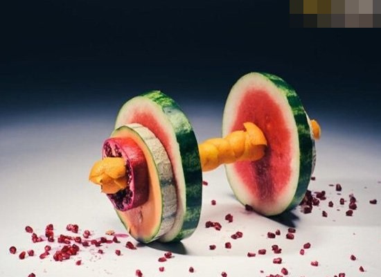 超吸睛水果健身装备,设计者脑洞也是开得有够大啊