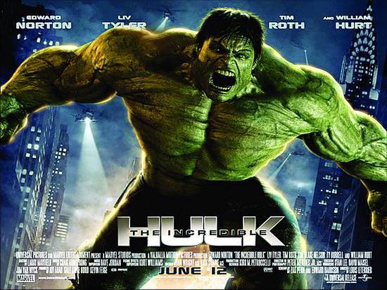 《无敌浩克》:又称神奇绿巨人,不可思议的绿巨人,新变形侠医