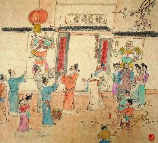 辞旧迎新之际,唐朝人咋过年?