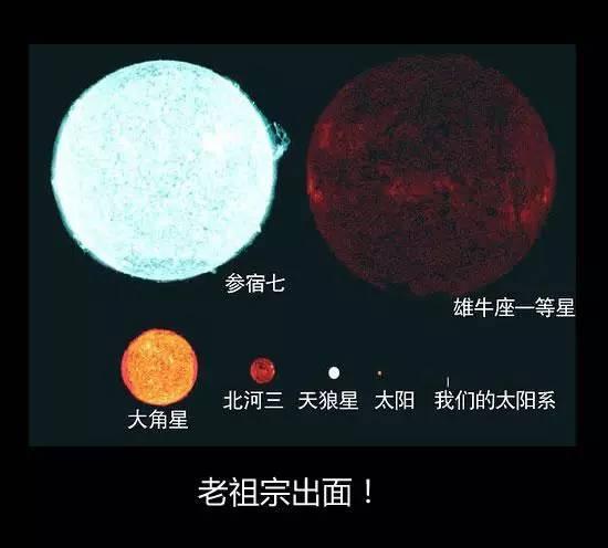 参宿七说:大角星算什么?