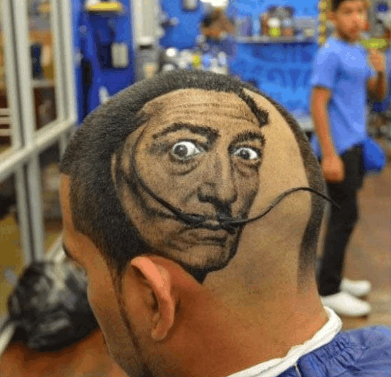 如此牛的发型很难见到,有这个本事月入上万不是难事