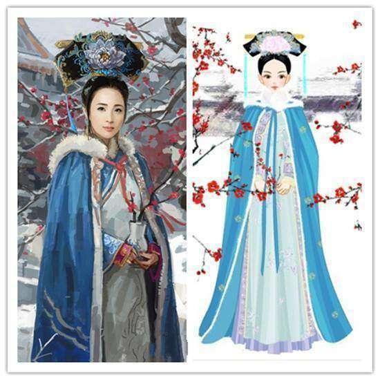 《甄嬛传》最大遗憾: 甄嬛的宫装穿在"纯元皇后"身上太美了!