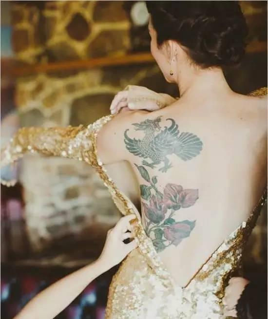 独家放送——吴奇隆刘诗诗婚纱纹身大片