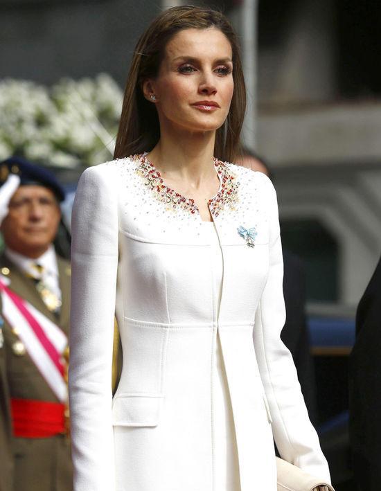 西班牙王妃莱蒂西亚的惊艳造型