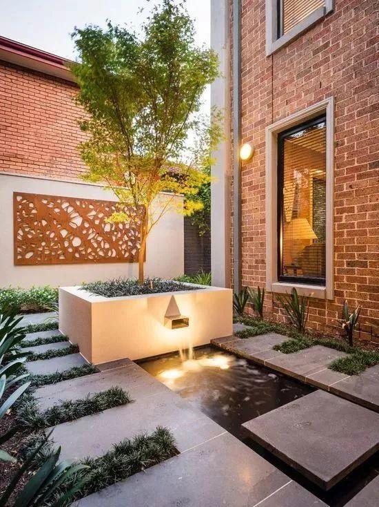 水景中的出水口设计完美创意