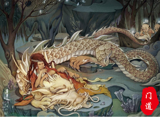 财富而互相残杀,使天帝大怒,立刻下令让白矖 与腾蛇返回仙界,然后用