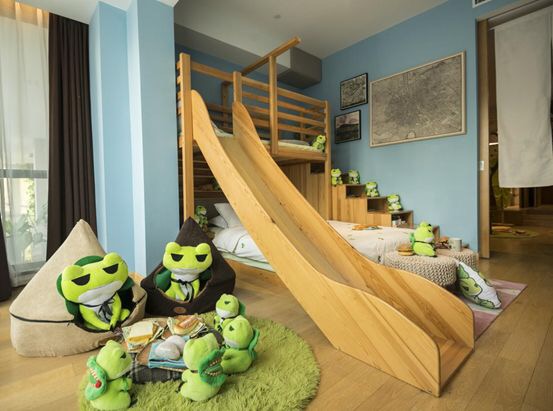 传说中的旅行青蛙主题房