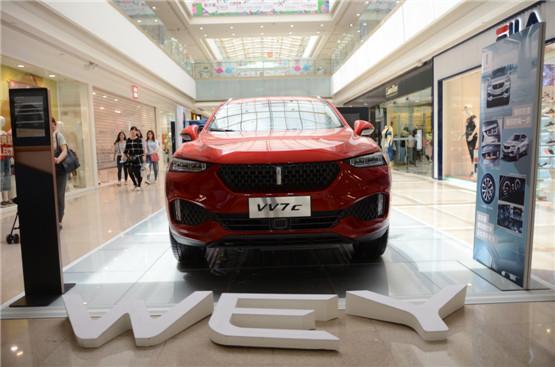 长城wey vv7c车头特写根据相应的途径获悉,这辆全新