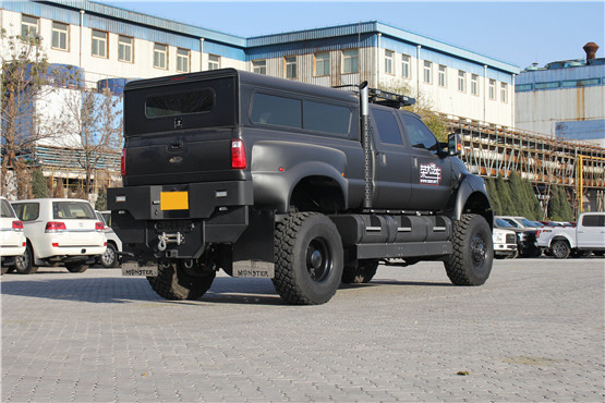 福特f650改装版皮卡现车 土豪动力必备拉风神器!