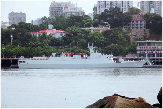 2017年9月25日,第35艘056型轻型护卫舰535宣城舰入列命名2017年9月25