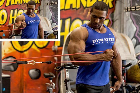 练就峡谷般大小的手臂肌肉围度,真男人你当之无愧|肱二头肌|肱三头肌