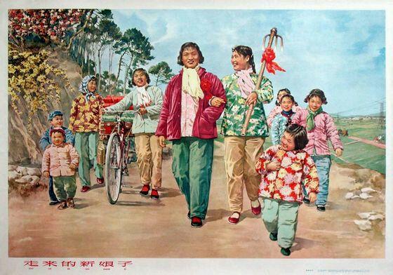 7080年代家家户户都贴过的年画你记得有几张