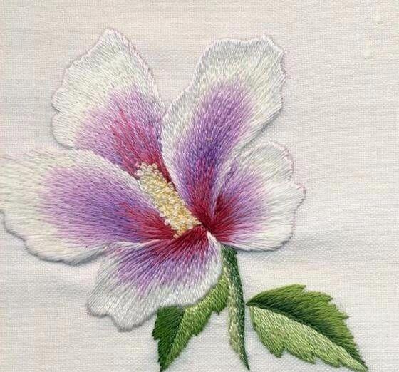 学这6种刺绣针法很有必要自带光环就靠她了